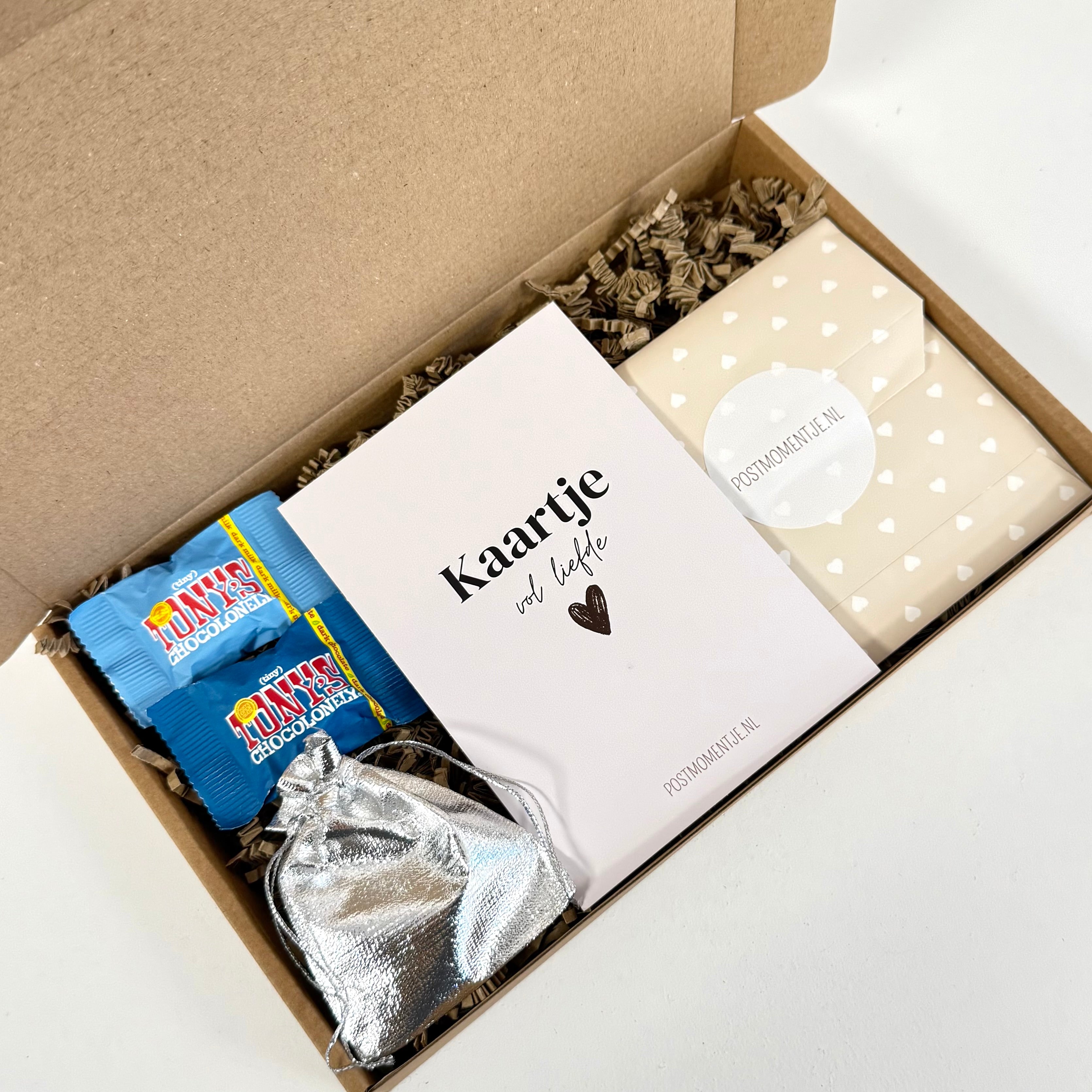 Pakketje 'Sieradenset Chain' middel zilver