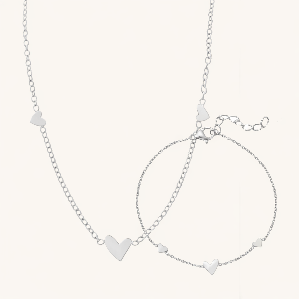 Pakketje ‘Sieradenset Hartjes’ middel