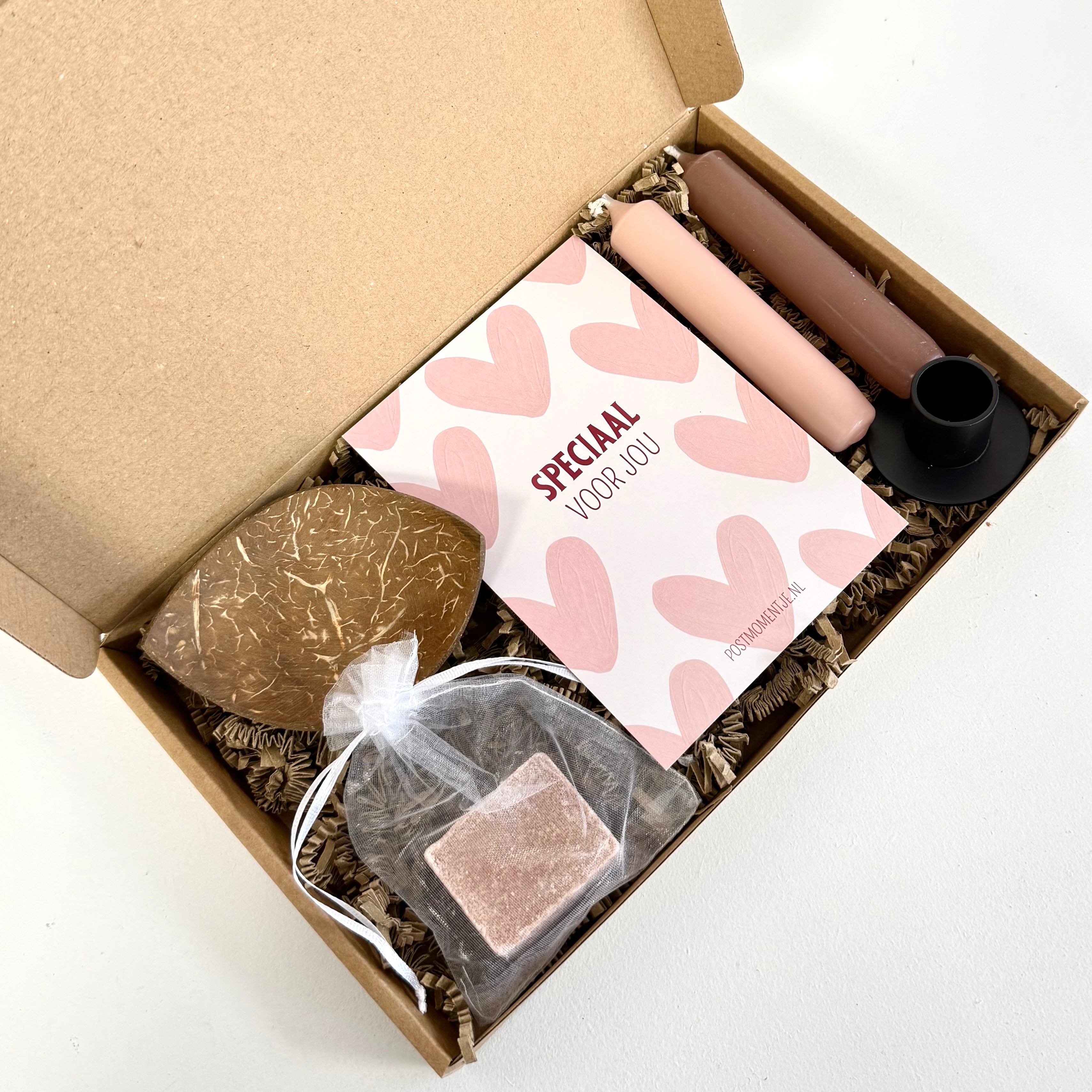 Pakketje 'Oud roze' middel