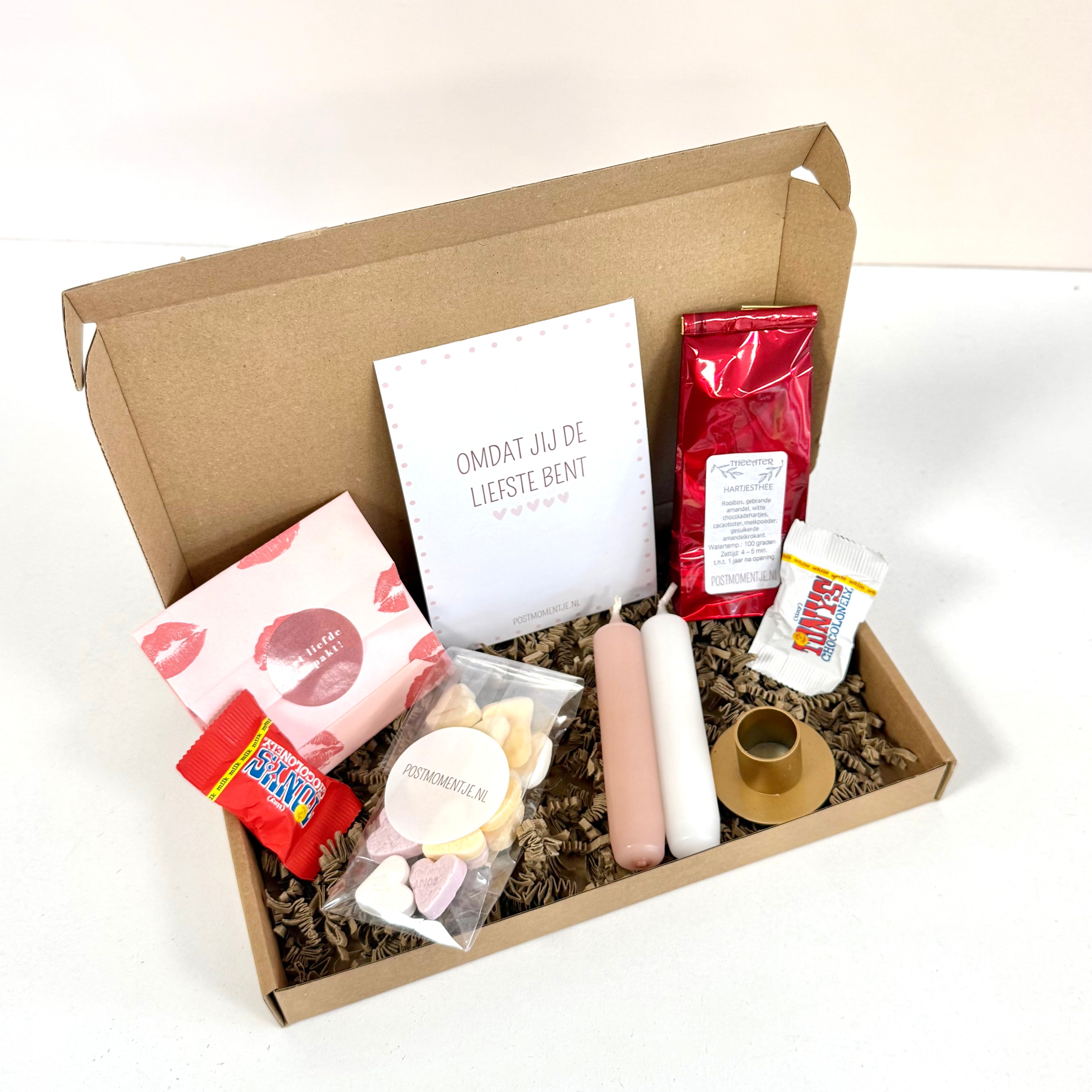 Pakketje ‘Ik vind je lief’ groot