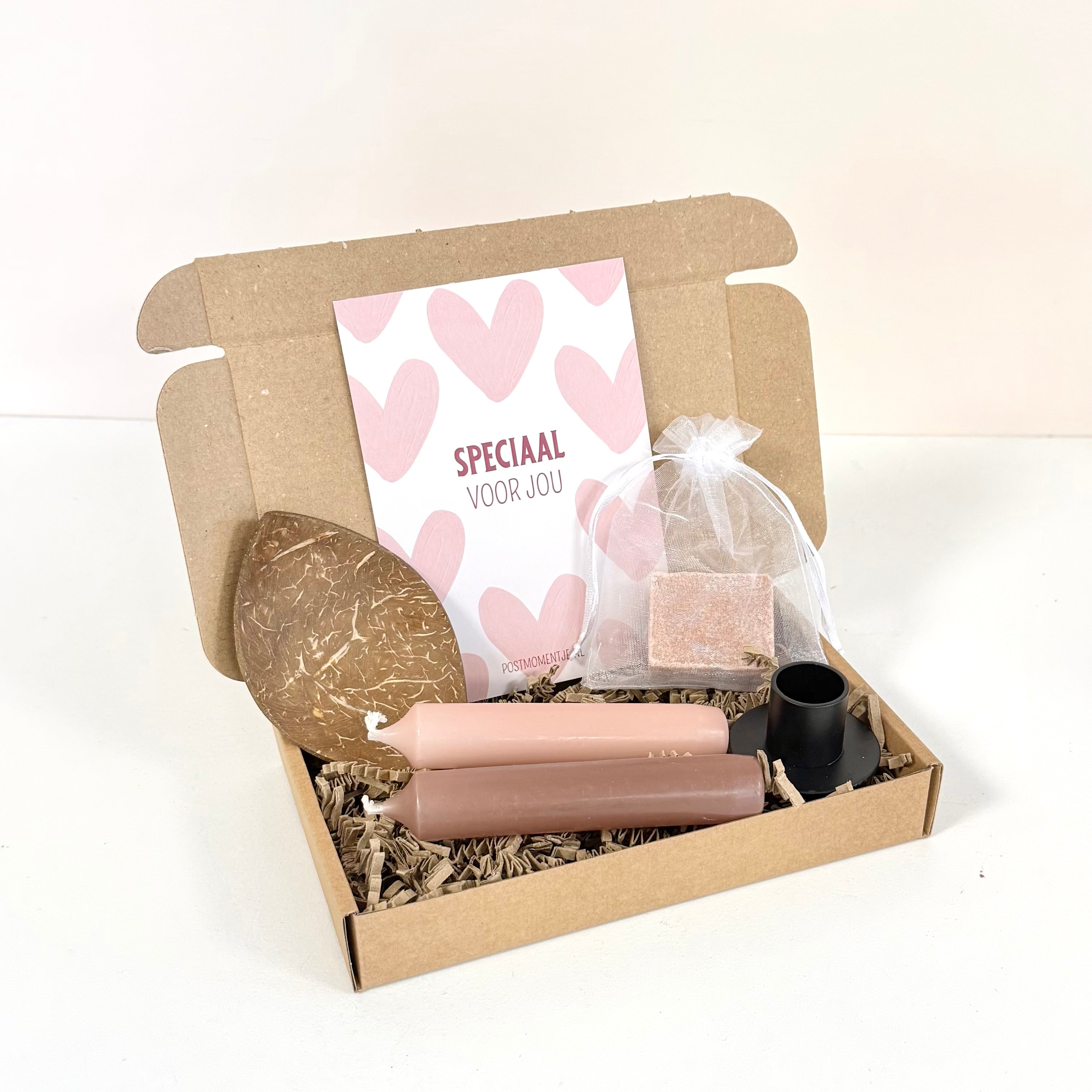 Pakketje 'Oud roze' middel