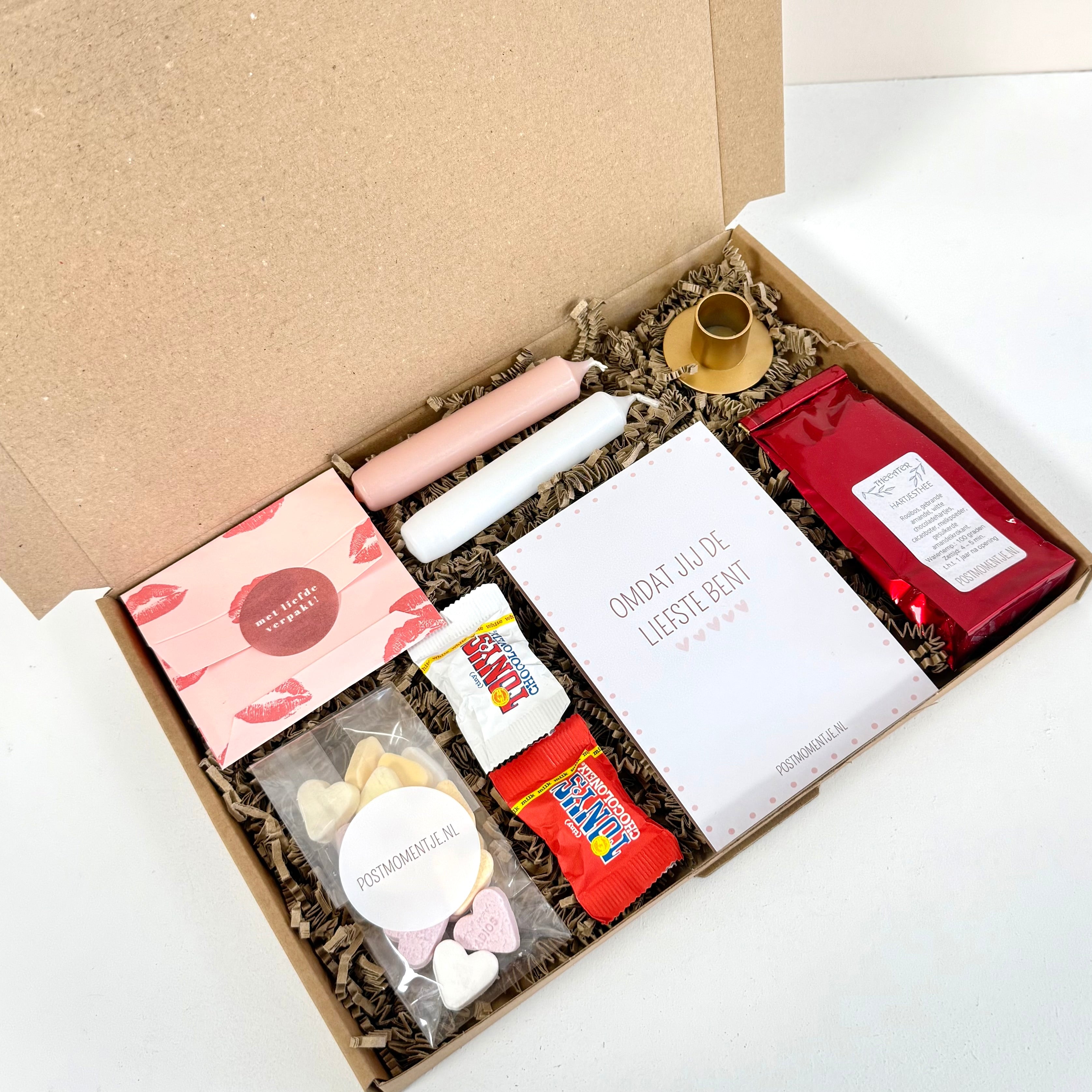 Pakketje ‘Ik vind je lief’ groot