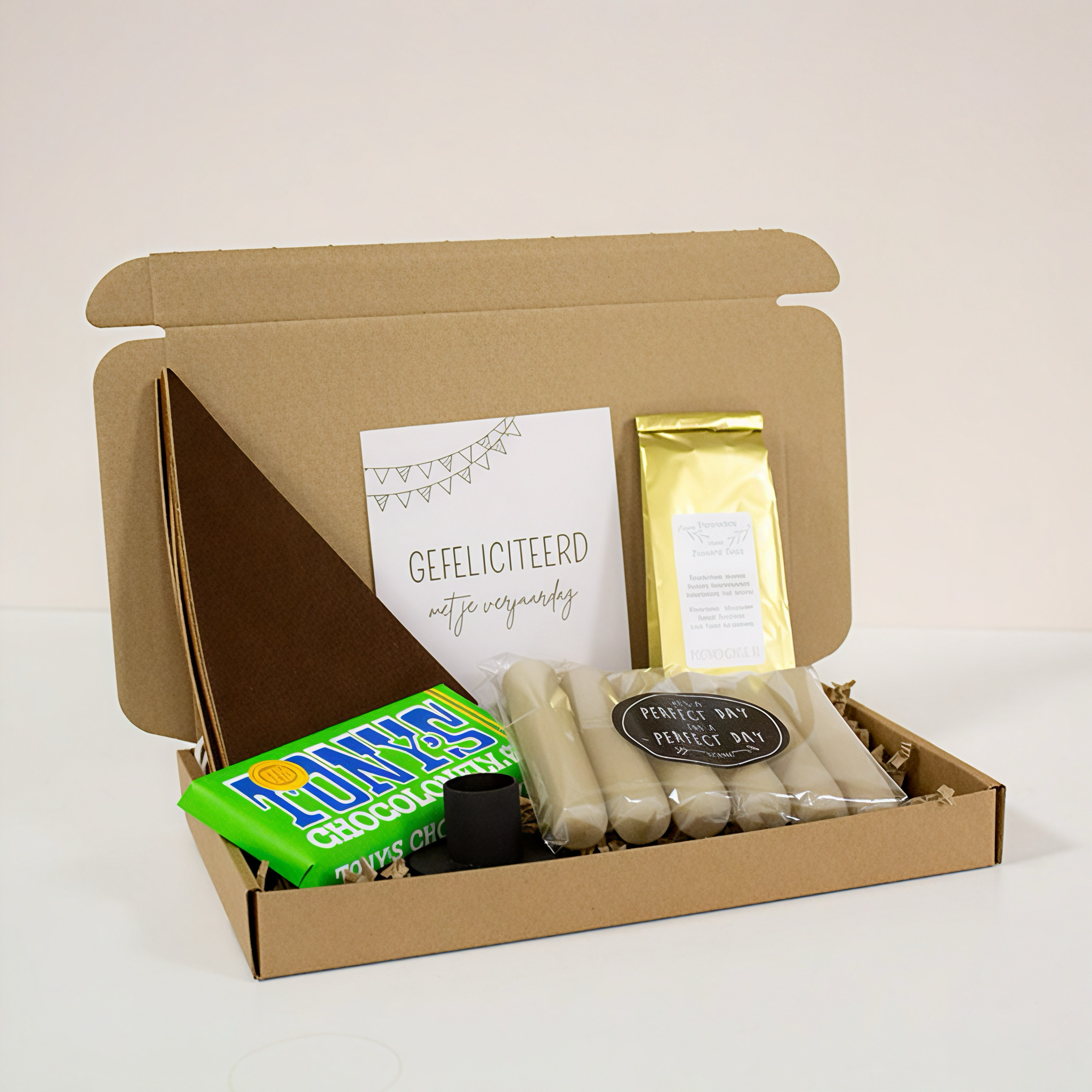 Pakketje 'Gefeliciteerd' groot