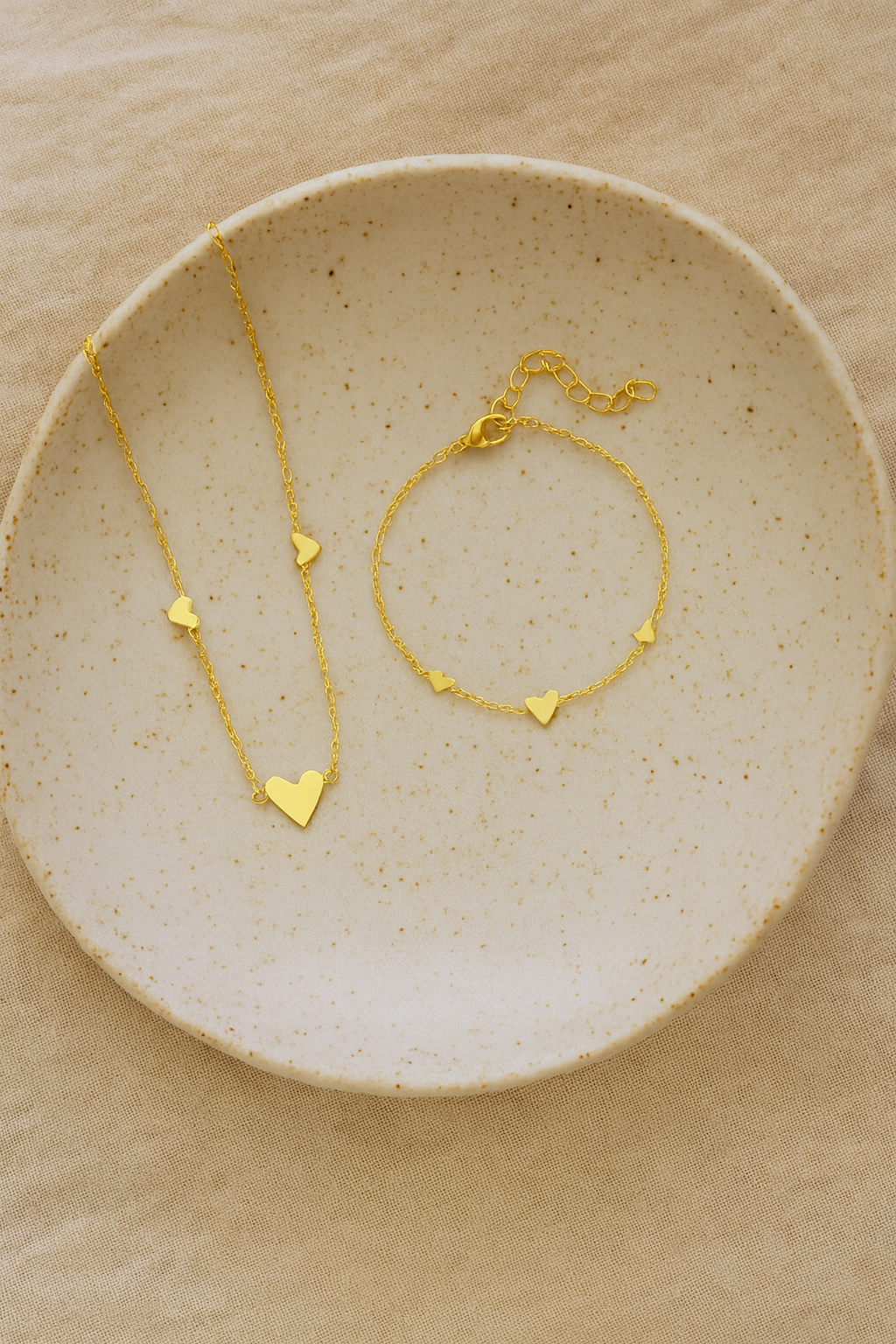 Pakketje ‘Sieradenset Hartjes’ middel