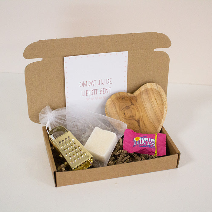 Pakketje Houten hart klein