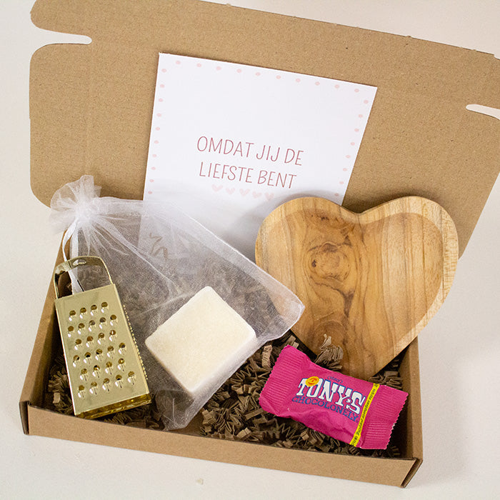 Pakketje Houten hart klein